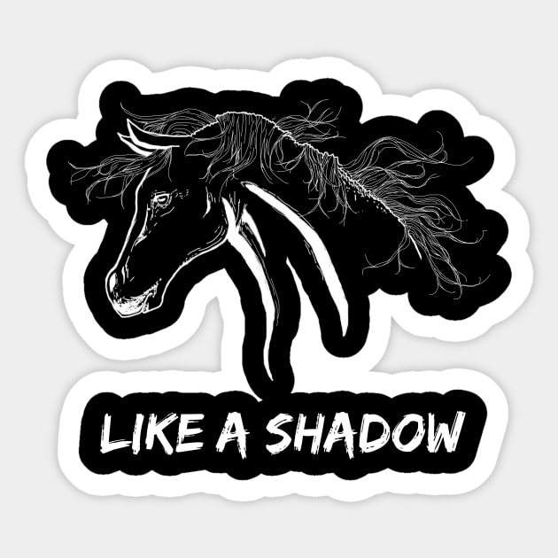 like a shadow Sticker by hamadani